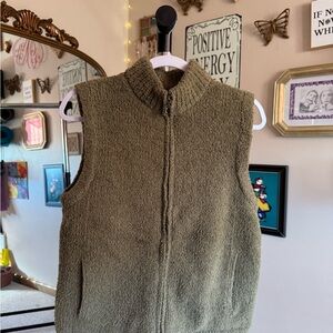 Olive Green Sweater Vest